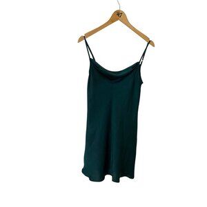 Show Me Your Mumu Women's Emerald Green Elegant Dress - Small
